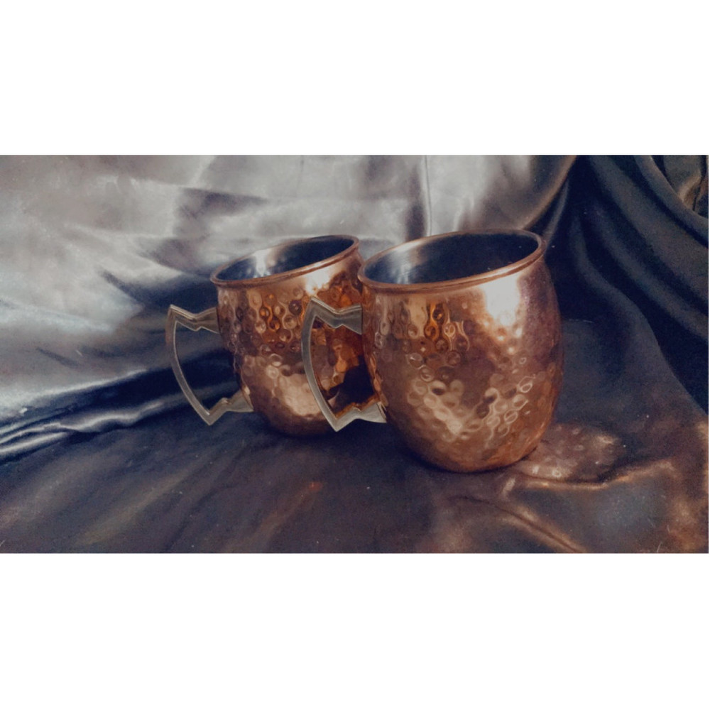 Bronze mule cups